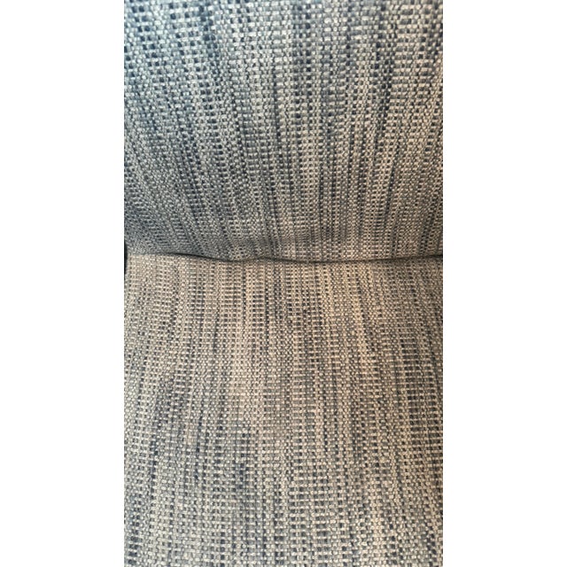 Transitional Cisco Home Tailored Parsons Dining Chairs With Custom Slipcovers - A Pair For Sale - Image 3 of 7