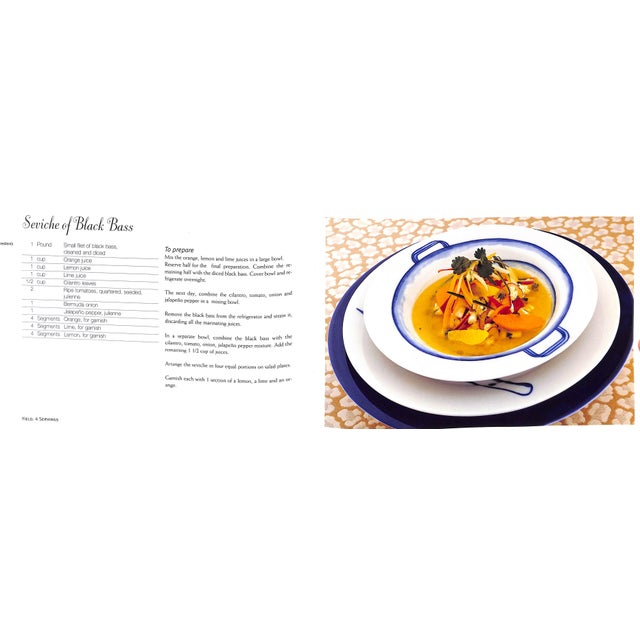 Traditional "The Recipe Booklet of the Four Seasons Restaurant, New York" 1999 Bloomingdales For Sale - Image 3 of 8