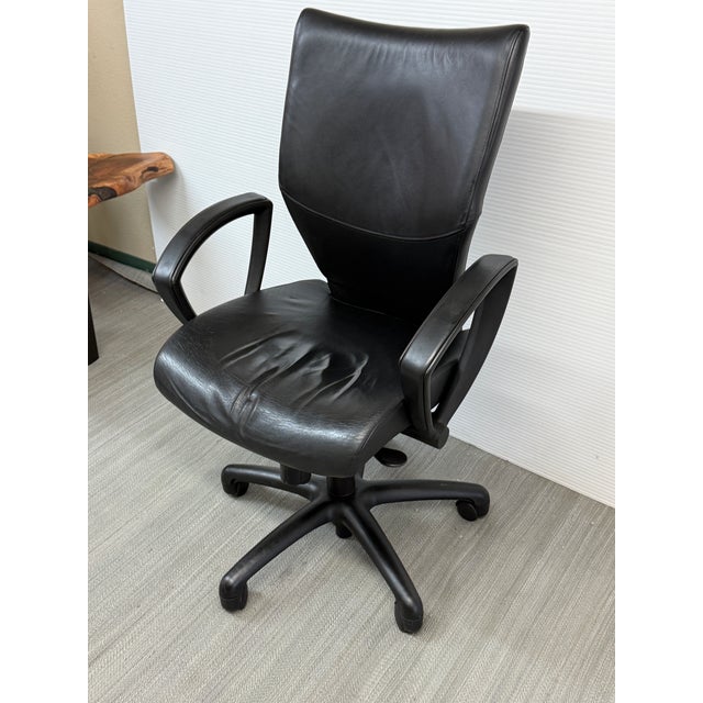 Transitional Harter Tolleson Executive Office Chair For Sale - Image 3 of 12
