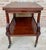 Early 20th Century Cherry Wood Serving Bar Cart with Removable Tray, 1940s For Sale - Image 17 of 18