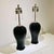 A beautiful pair of classic form lamps. Each with double cluster pull chain Leviton sockets. 660W each – 250V each. Clear...
