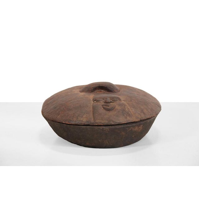 1930s Antique African Yoruba Oracle Scale with Lid, Nigeria For Sale - Image 5 of 5