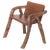 Mid-Century Provincial French Fruitwood Root Chair For Sale