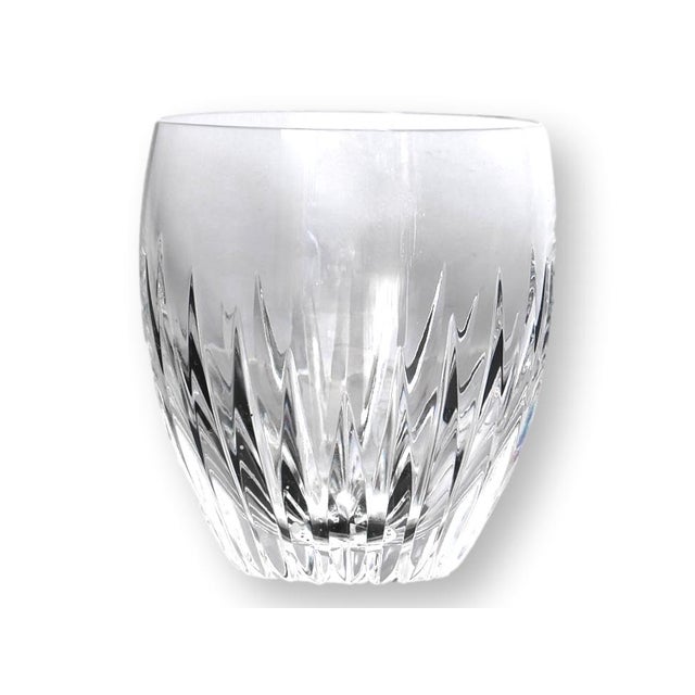 French Baccarat Massena Crystal Tumblers, Pair For Sale - Image 3 of 6