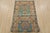 Kazak Runner 2’9” X 6’6” Blue Wool Tribal Hand-Knotted Oriental Rug For Sale - Image 10 of 11