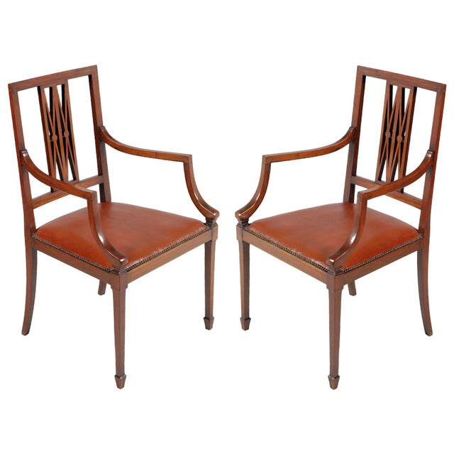 A refined and historically significant vienna armchair produced by jakob & josef kohn and attributed to a design by josef...