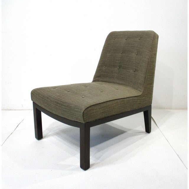 Edward Wormley Mid Century Slipper Chair for Dunbar For Sale - Image 11 of 11