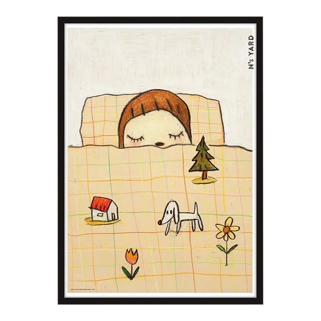 Yoshitomo Nara, Dream Time, 2021 - Black Frame For Sale