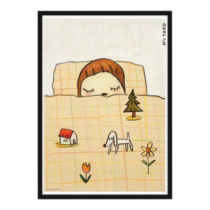 Yoshitomo Nara, Dream Time, 2021 - Black Frame