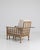 Reclining Lounge Armchair With Pull-Out Footrest In Bouclé Upholstery For Sale - Image 15 of 16