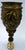 Late 19th Century Antique French Green Man Bronze Chandelier Lamp Finials - a Pair For Sale - Image 5 of 9