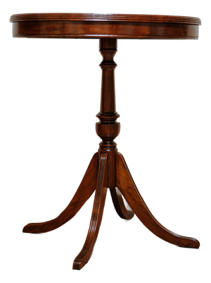Vintage Solid American Walnut Pedestal Table