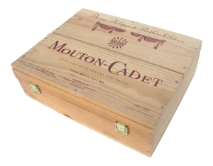 French Baron Rothschild Mouton Cadet Wine Presentation Box