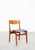 Beautiful dining chairs in classic mid-century style. Solid teak frame. The upholstery has been recently renewed. I have...