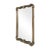 This timeless rectangular mirror features a sculpted frame with graceful scroll detailing, adding classic charm to any...