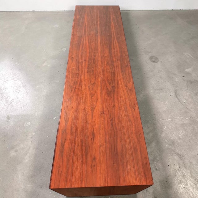 Wood Walnut Dresser by Kipp Stewart for Drexel's Declaration Line, 1960's For Sale - Image 7 of 9