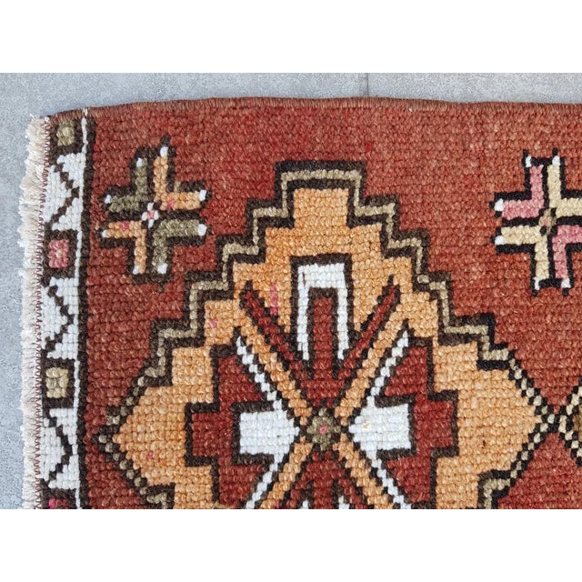 1950s Handmade wool and cotton rug in Turkish Anatolian Carpet, Vintage Area Rug, Turkish Vintage Anatolian Rug, Handmade...