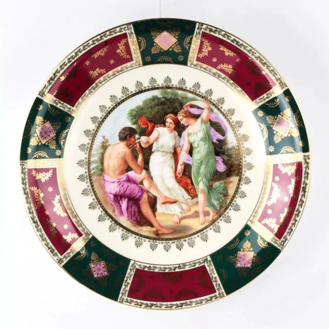Viennese Decorative Dish For Sale - Image 5 of 6