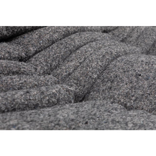 Vintage Ligne Roset Togo 3-Seater in Graphite Mélange Bouclé - Restored European Original For Sale - Image 16 of 17