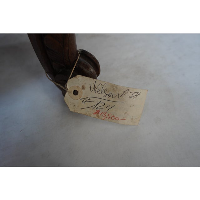 Mid 19th Century French Louis XV Swivel Chair by J Nelson For Sale - Image 16 of 17