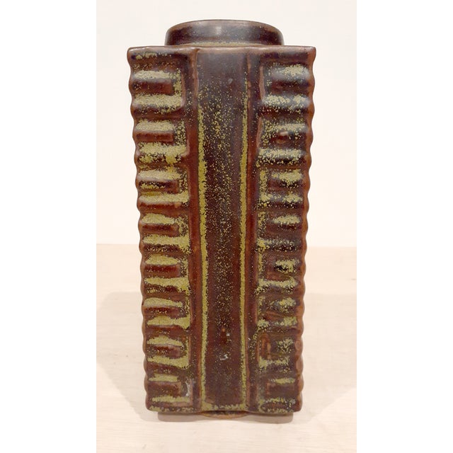 Chinese Chinese Porcelain Tri-Color Cong For Sale - Image 3 of 6