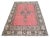 1970s Distressed Area Rug Hand Knotted Muted Color Oushak Medallion Rug - 3'10'' X 6'3'' For Sale - Image 5 of 15