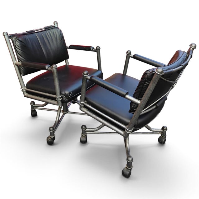 Industrial Stunning Vintage 1970 Mid-Century Tempo Industries 5-Piece Dinette / Game Table Set For Sale - Image 3 of 12