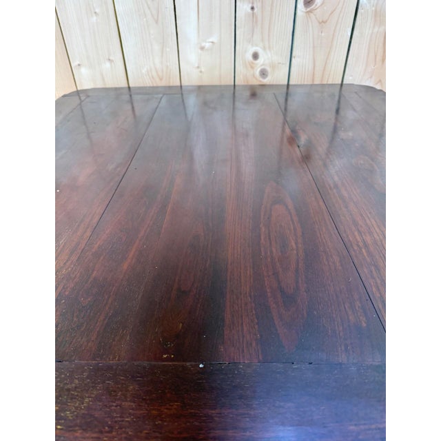 Second Empire Wood Table with Integrated Extensions, 19th Century For Sale - Image 3 of 9