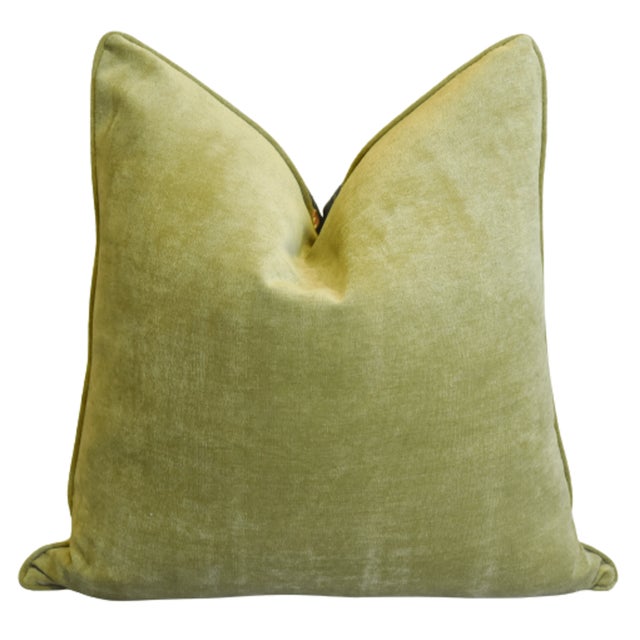 Early 21st Century Designer Spring Pink & Red Dutch Tulips Feather/Down Pillow 24" Square For Sale - Image 5 of 6