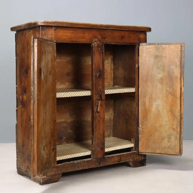 Cabinet in Stained Fir For Sale - Image 3 of 9