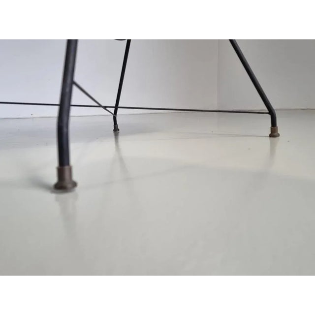 Cream Set of Minoletta Armchairs attributed to Augusto Bozzi for Saporiti, 1950s For Sale - Image 8 of 9