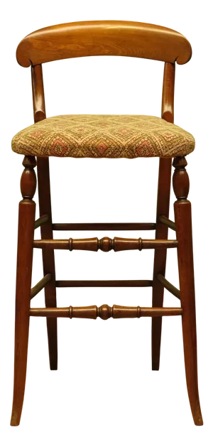 Antique Wooden Cello Stool, 1890s