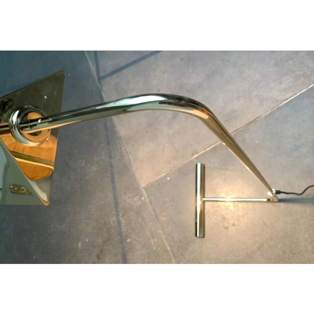 Mid-Century Counterweight Brass Floor Lamp, 1960s For Sale - Image 13 of 18