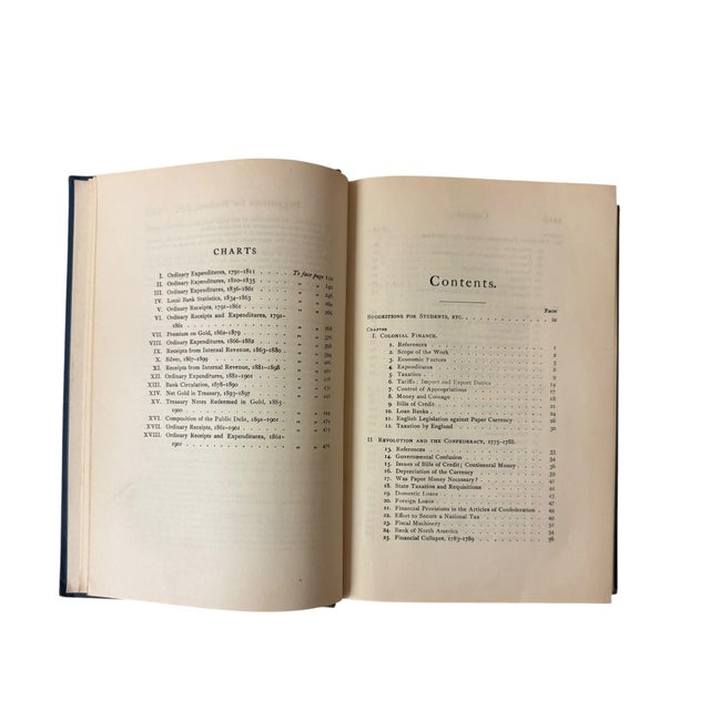 1928 Financial History of the United States Hardcover Book For Sale - Image 10 of 15