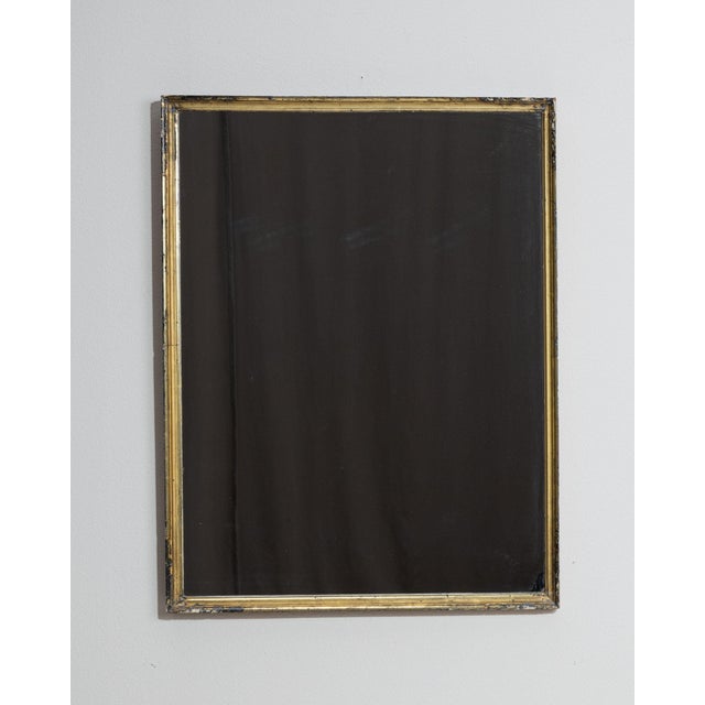19th Century France Gold Wood Mirror For Sale - Image 4 of 10