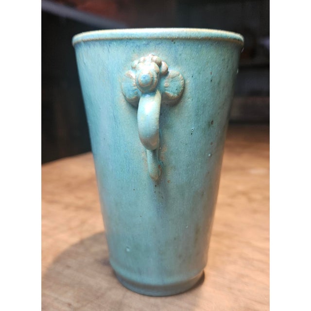 Arne Bang Arne Bang Dragon Handled Vase For Sale - Image 4 of 12