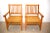Set of Italian Wood & Cord Lounge Chairs, 1940s For Sale - Image 4 of 15