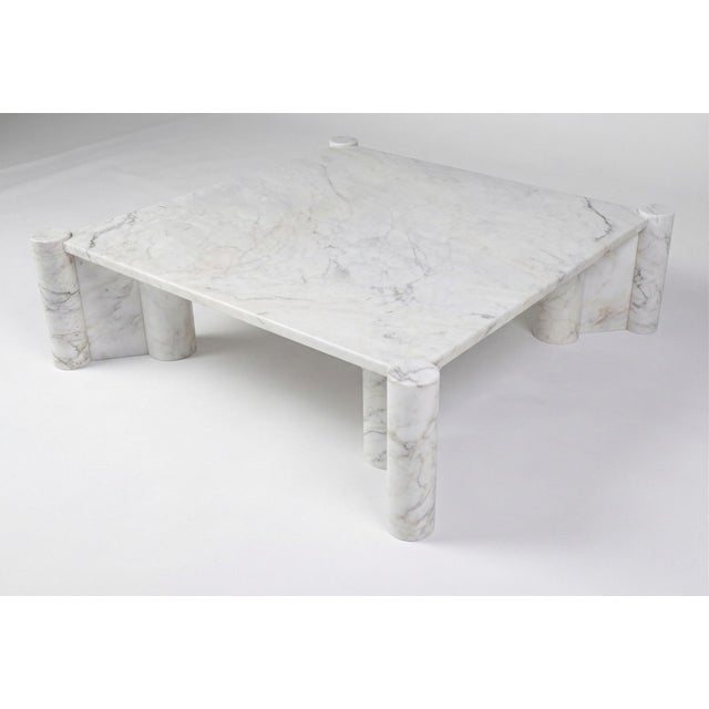 2000 - 2009 Gae Aulenti “Jumbo” Marble Coffee Table for Knoll International, Italy 1970 For Sale - Image 5 of 6