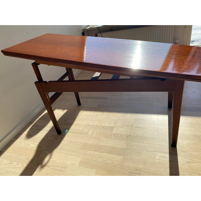 Danish Teak Drop-Leaf Københavnerbord Table, Denmark, 1960s For Sale - Image 12 of 18