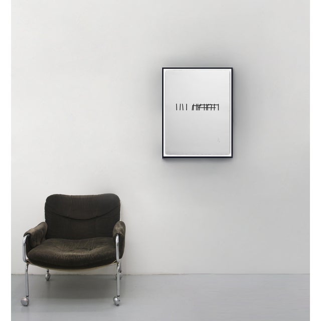 Pierre Muckensturm Contemporary Abstract Ink on Deckle-Edged BFK Rives Paper "Xxv 01 001" by Pierre Muckensturm For Sale - Image 4 of 6