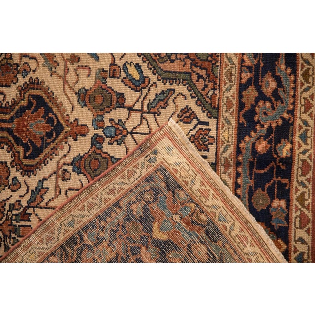 Old New House Vintage Distressed Malayer Rug - 4'9" x 6'6" For Sale - Image 4 of 10