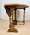 Wood Mid-Century Spanish Drop-Leaf Dining Table with Barley Twist Legs, 1940 For Sale - Image 7 of 10
