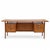 Kai Kristiansen for Feldballes Møbelfabrik FM60 Mid Century Danish Teak Desk This desk measures: 70.75 wide x 33 deep x...