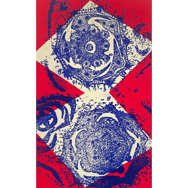 Dieter Haack, Composition, Original Silkscreen, 1993 For Sale - Image 3 of 8