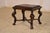Wonderful and rare 17th century walnut stool from England. This is a very rare form with a cabriole and Spanish foot,...