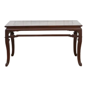 Mid-Century Vietnamese Carved Center Table