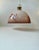 Scandinavian Functionalist Pendant in Brass and Pink Marble Glass, 1940s For Sale - Image 3 of 10