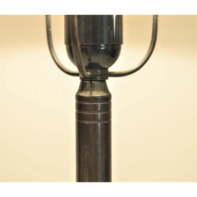 Swedish Art Deco Grace Period Table Lamp by Karlskrona Lampfabrik, Sweden For Sale - Image 3 of 13