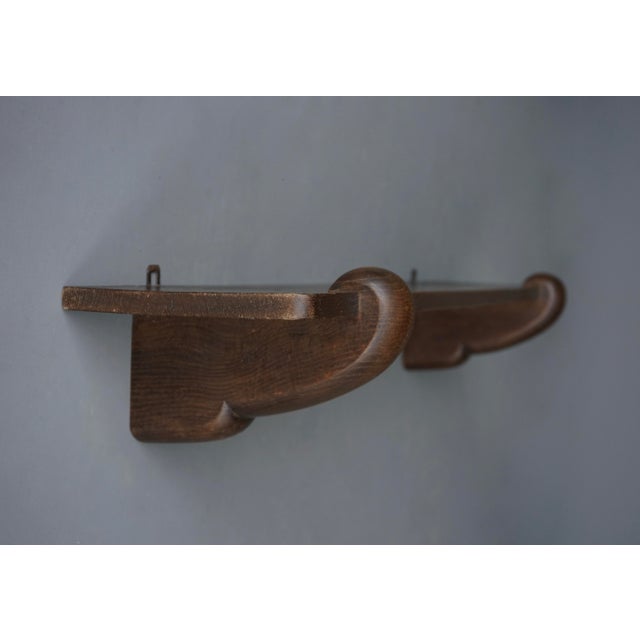 Vintage Art Deco Wall Shelf, 1920s For Sale - Image 9 of 13