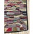 1880s Traditional American Geometric Folk Art Multicolor Antique Hooked Wool Rug For Sale - Image 4 of 6